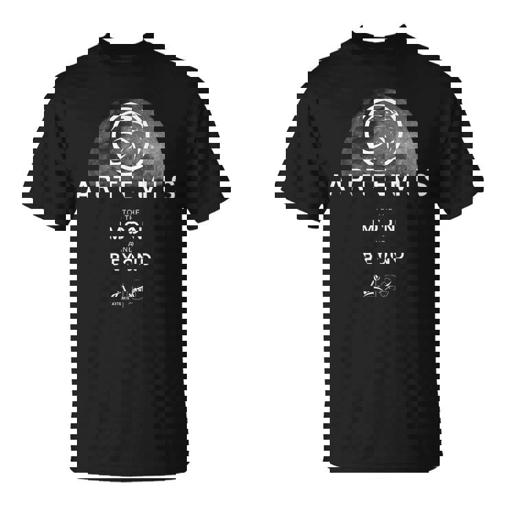 Nasa アルテミス計画 月とその先へ Tシャツ