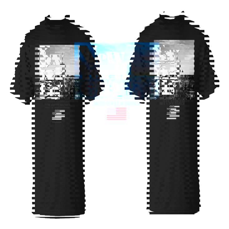 New York Citykyline Outfit New York New York City 長袖tシャツ Tシャツ