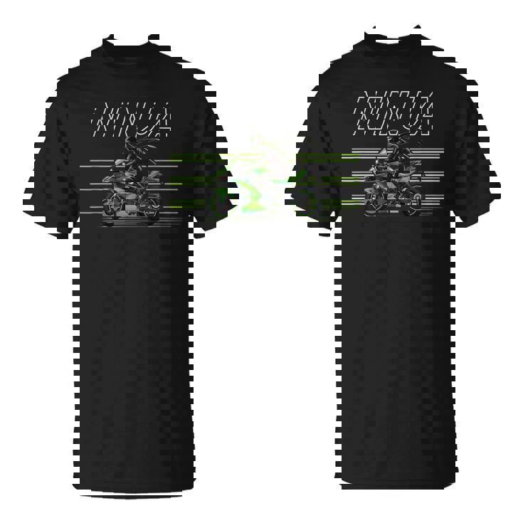 Ninja H2 忍者 ライダー バイカー スポーツバイク スーパースポーツ フルカウル レーサーレプリカ ツアラー Tシャツ
