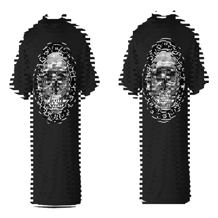 We Are Not Descended From Fearful Skull T-Shirt