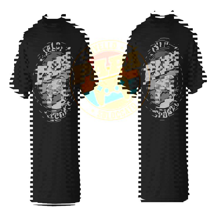 Papà Livellobloccatoideo Giochi Gamer Maglietta