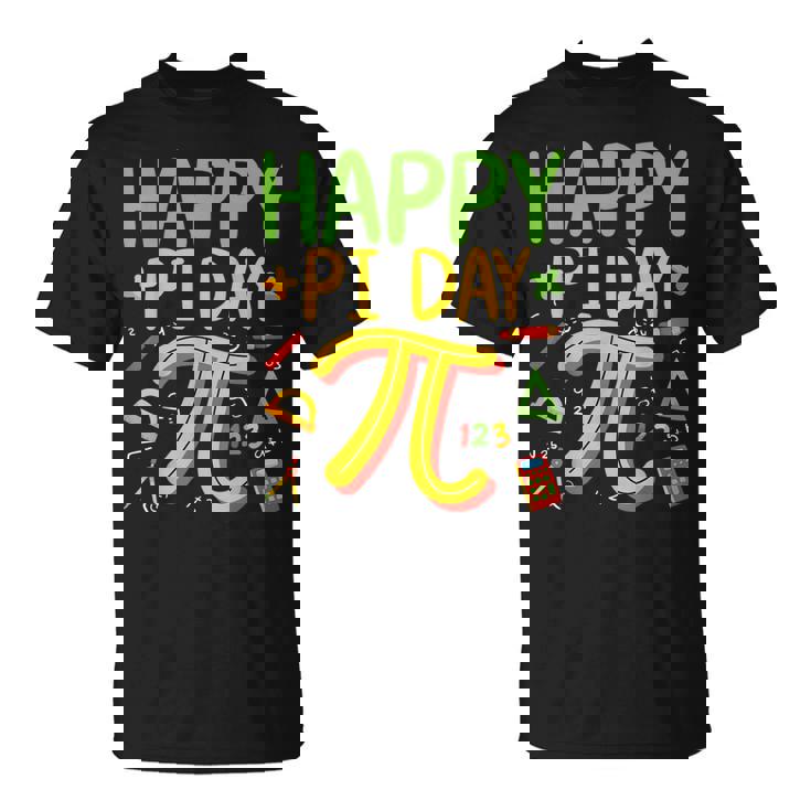 Pi Day Math Teacher March 14Th Happy Pi Day 314 Pi Tシャツ