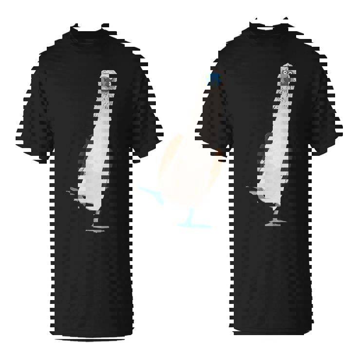 Piquero De Patas Azules Camiseta unisex