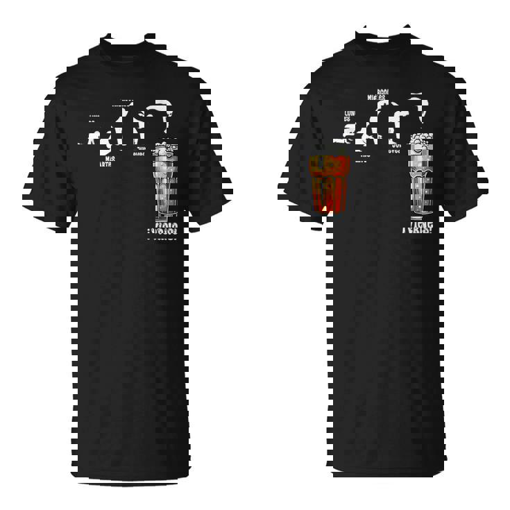 Por Finiernes Amante De La Cerveza Fin Deemana Camiseta unisex