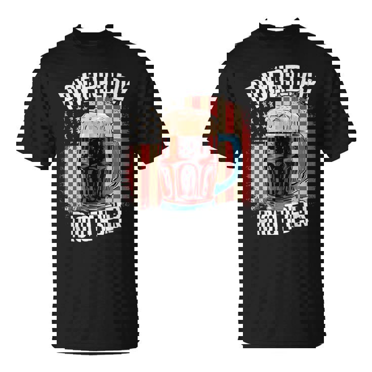 Powered By Root Beer T-Shirt Powered By Root Beer T-Shirt