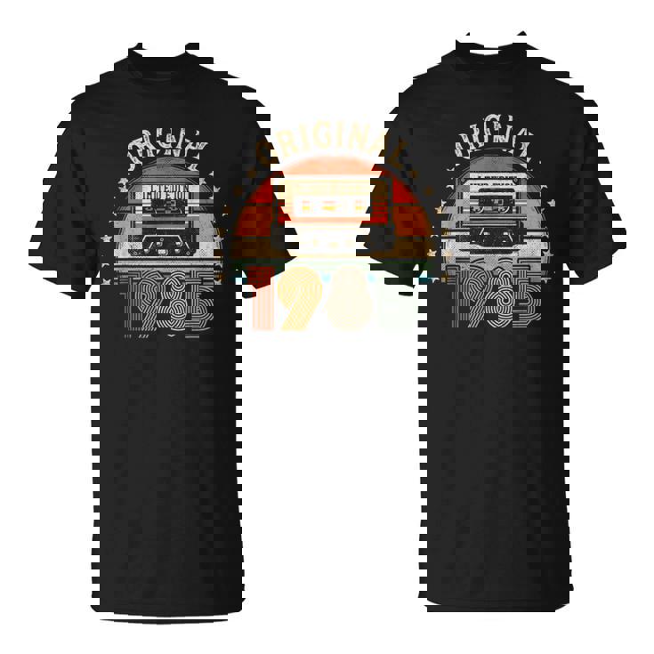 Regalo Original Hombre 40 Años Cumpleañosintage 1985 Camiseta unisex