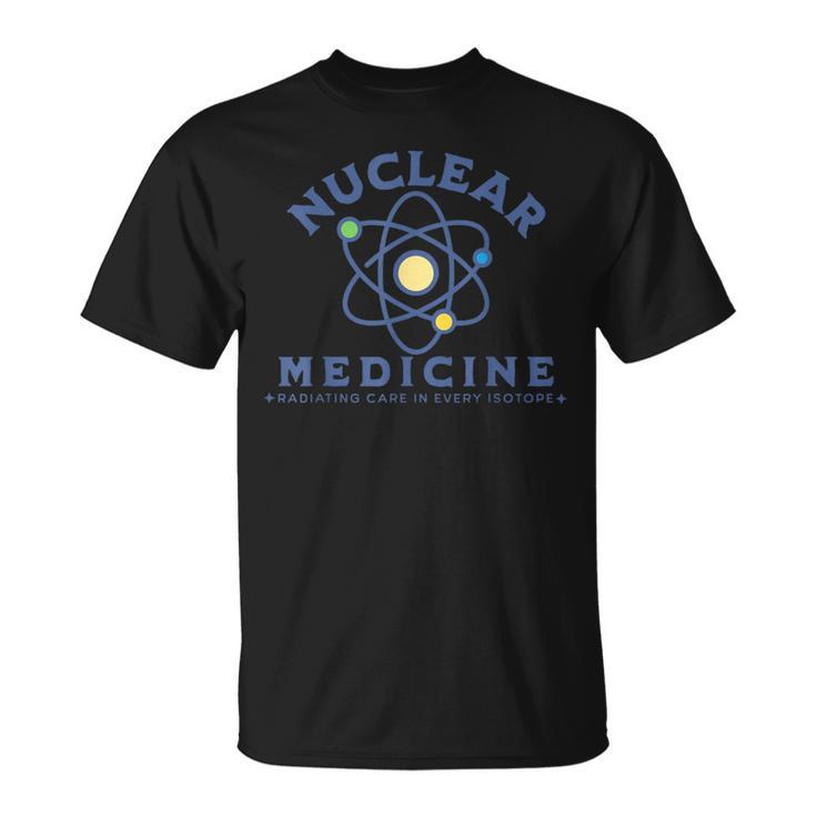 Retro Nuclear Medicine Technologist Nuc Med Tech Radiology T-Shirt