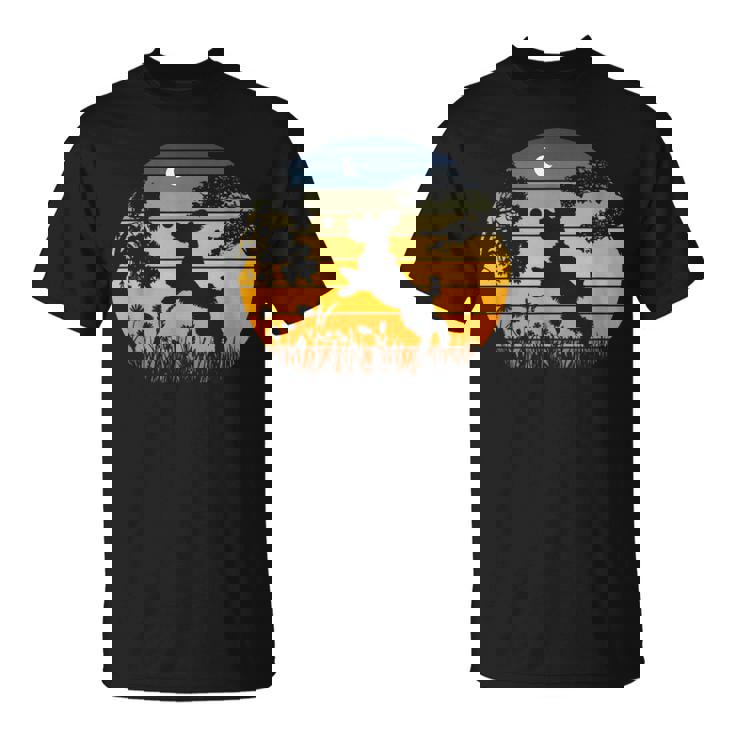 Retrointageunset Garden Nature Cockapoo Dog Lover Tシャツ