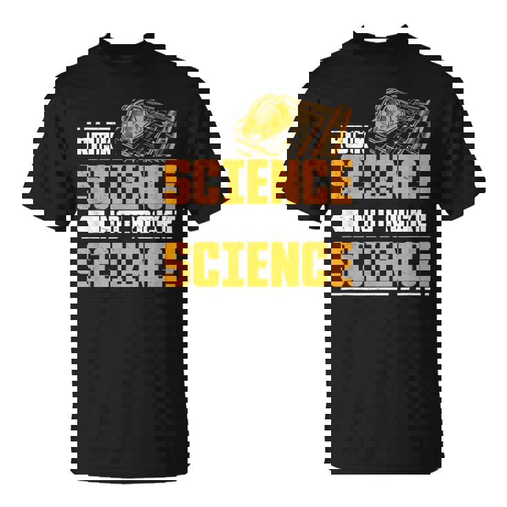 Rockcience Not Rocketcience Un Ingénieur Géotechnique Amusant T-Shirt