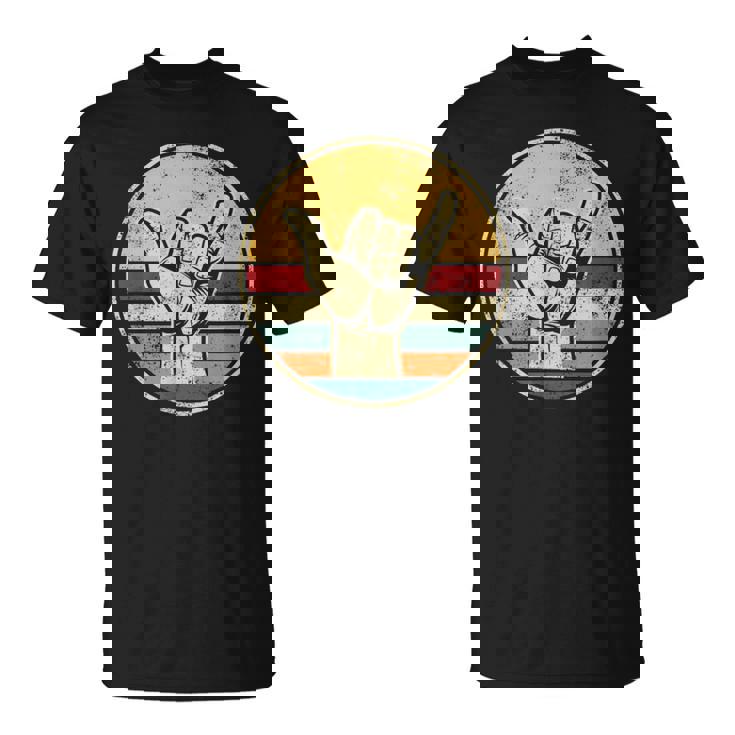 Shaka Surfing Beach Apparel Surfer Greeting Hand T-Shirt