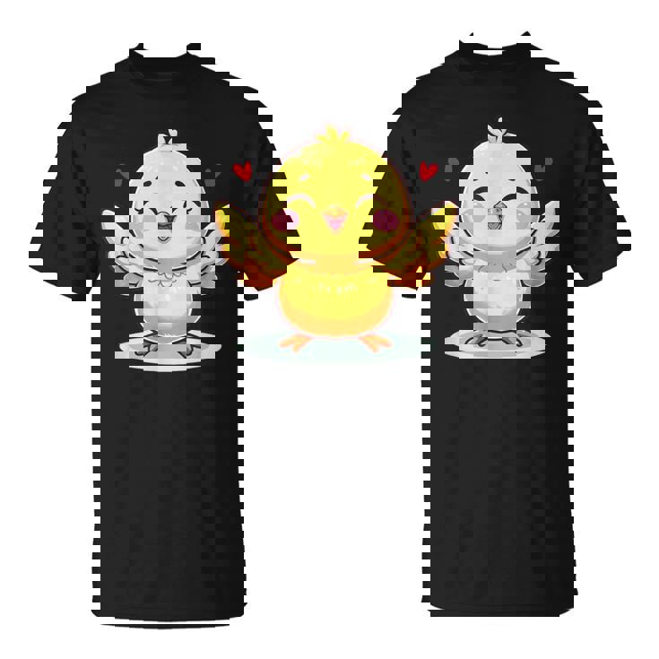 Simpáticos Pollitos De Granja Camiseta unisex