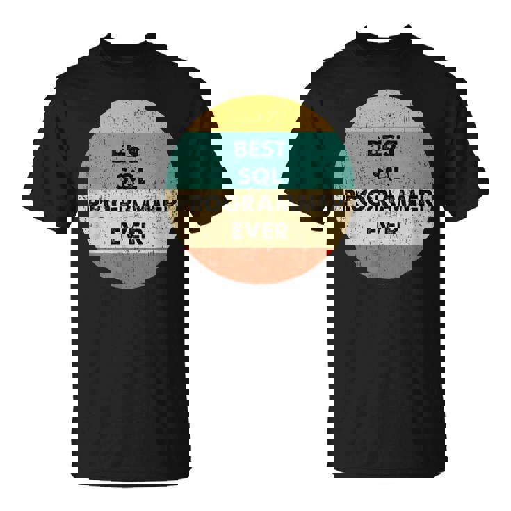 Sql プログラマーシャツ Tシャツ