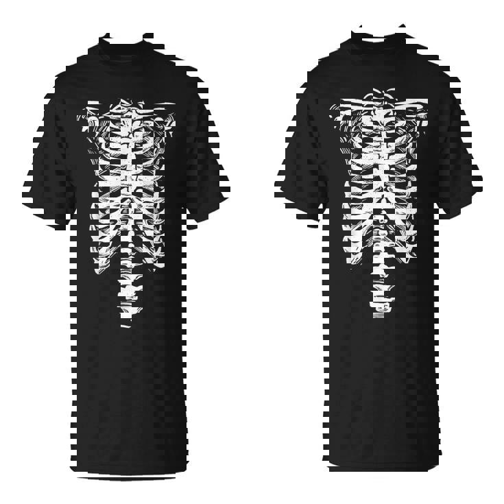 Squelette De La Cage Thoracique T-Shirt