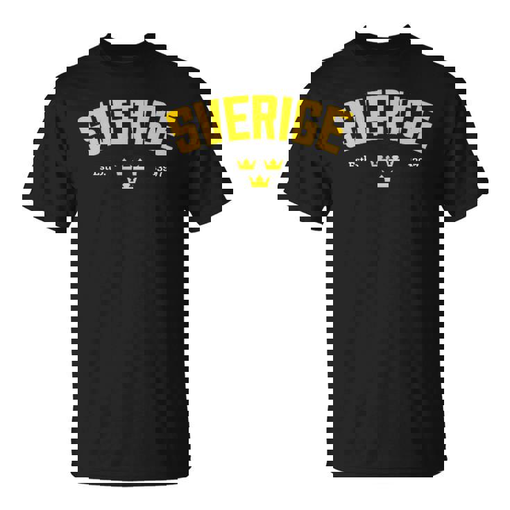 Sverige スウェーデン トレ クロナー スウェーデン ホリデー Tシャツ
