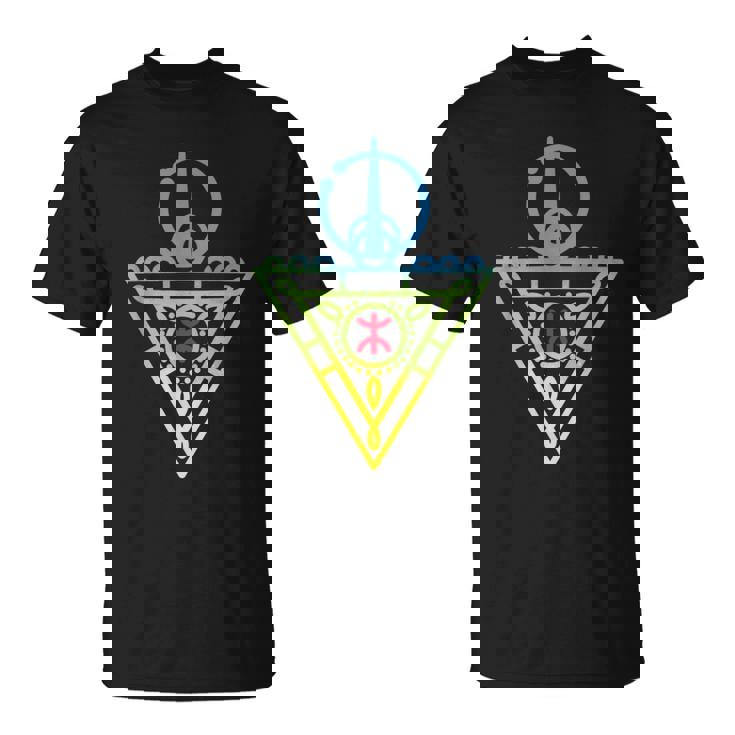 Tazerzit Motifs Amazigh Avec Yaz Et Couleursibrantes T-Shirt