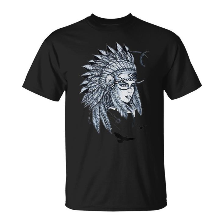 Tocado Nativo Americano Camisa Nativa Americana Nativo Camiseta unisex