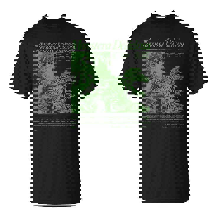 Vintage Monstera Deliciosa Swiss Cheese Plant Tropical T-Shirt Vintage Monstera Deliciosa Swiss Cheese Plant Tropical T-Shirt