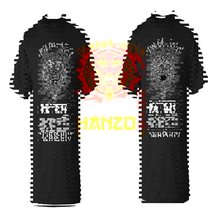 Warrior Warrior 沖縄 日本 はっとり 半蔵 剣と寿司 Tシャツ