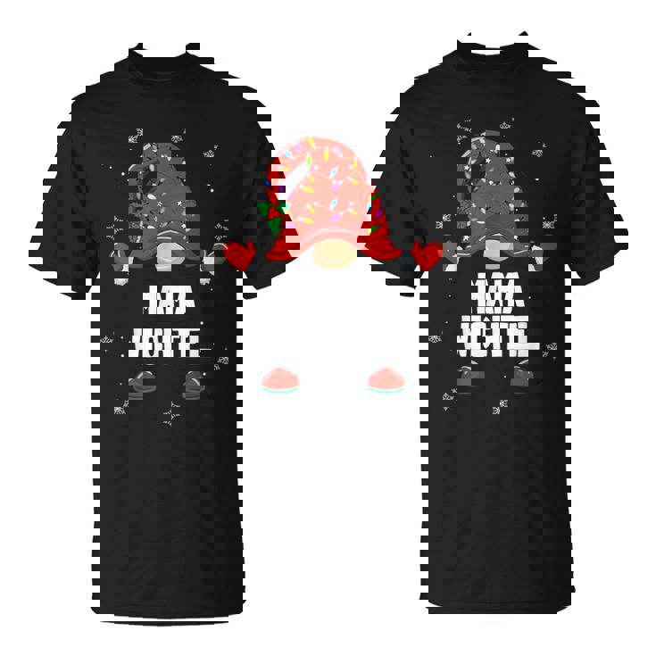 Weihnachten Mama Wichtel Gnom Weihnachtswichtel T-Shirt