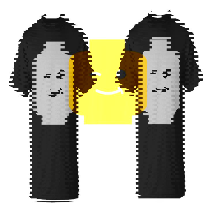 Winking Winky Face ミニフィグ ブリックトイtシャツ Tシャツ