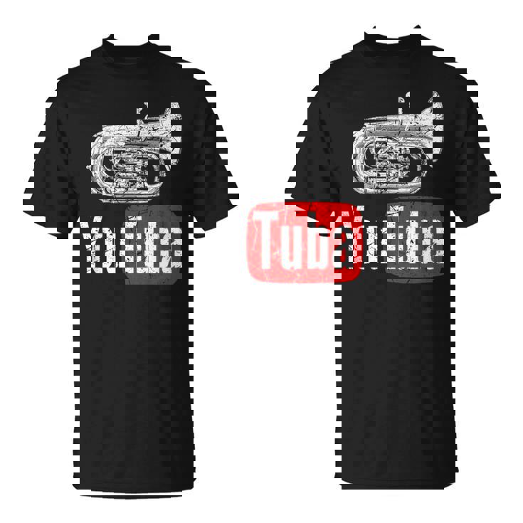 You Tuba 面白いマーチングバンド ヴィンテージ チューバ ユーフォニアム Tシャツ