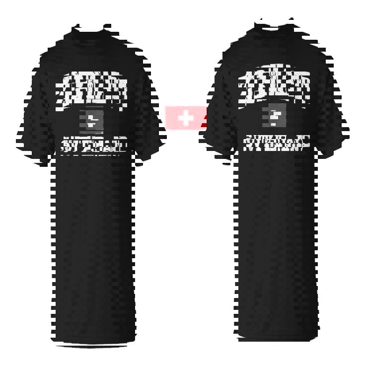 Zermattuiza Banderauiza Camiseta unisex