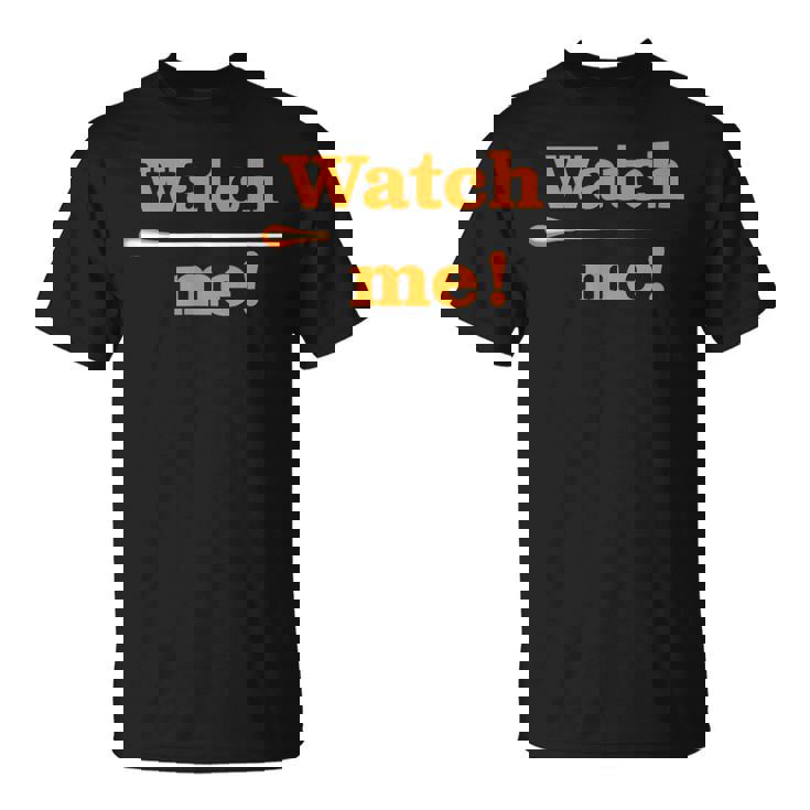 「 Watch Me 」最高の音楽監督に贈られる面白い音楽指揮者のミーム 「 Music Conductor 」 Tシャツ