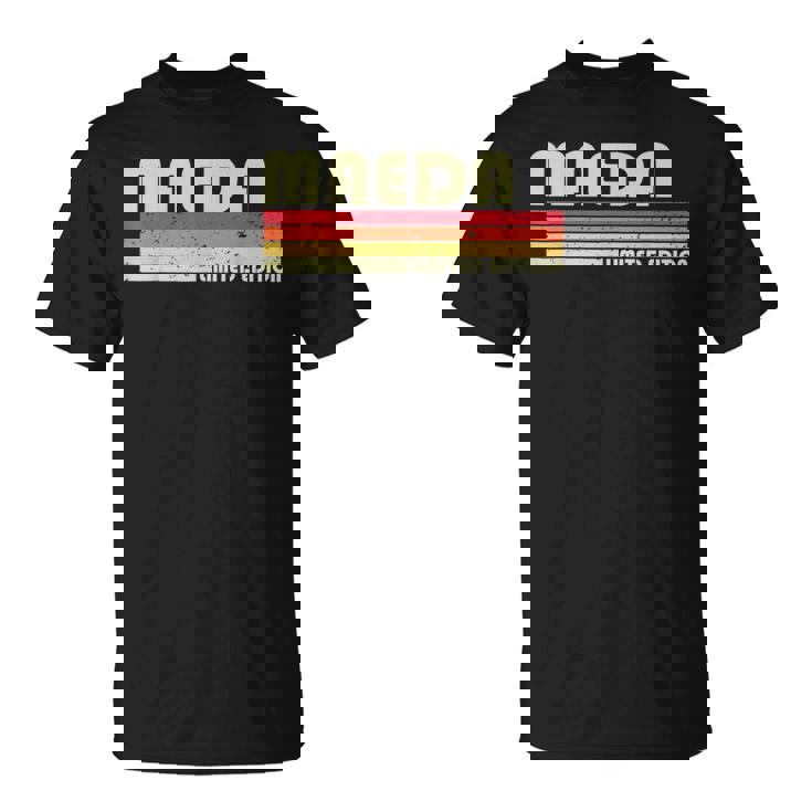 【前田 まえだ】名前 名字 家族お揃い ギャグ ネタ ウケ狙い 贈り物 ギフト 面白い おもしろ Tシャツ