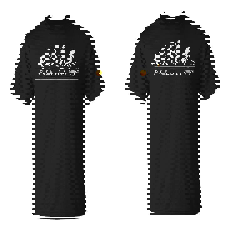 おもしろフィールドホッケー人類の進化 かっこいい ホッケーネタ デザイン フィールドホッケー選手 Tシャツ