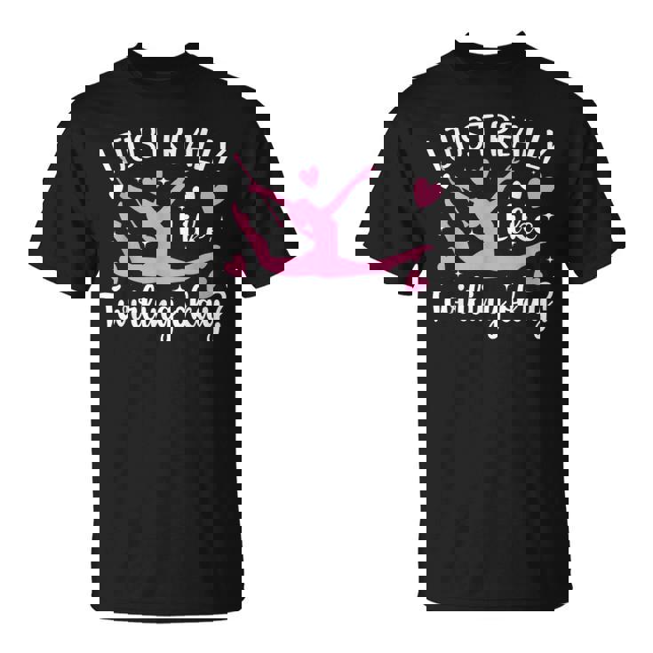 かわいい女の子向けトワラー バトントワリング Tシャツ