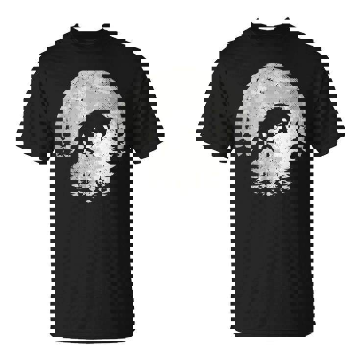 きつね 北海道 ムーンフォックスジャンプ 動物の自然を探している Tシャツ