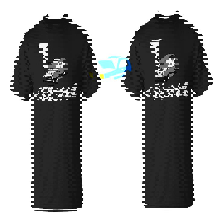 くるまこわれた Tシャツ