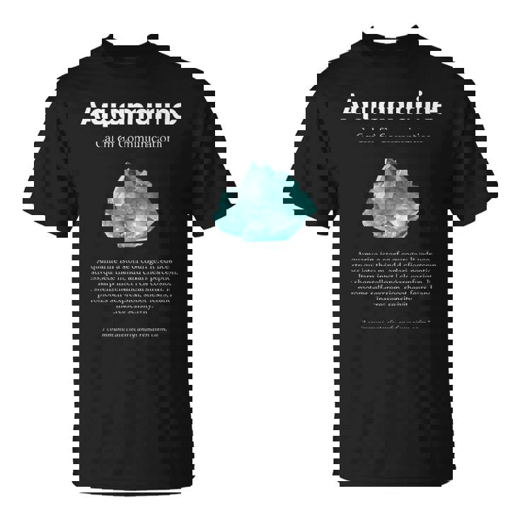 アクアマリンクリスタル 意味 アクアマリンの意味 定義 Tシャツ