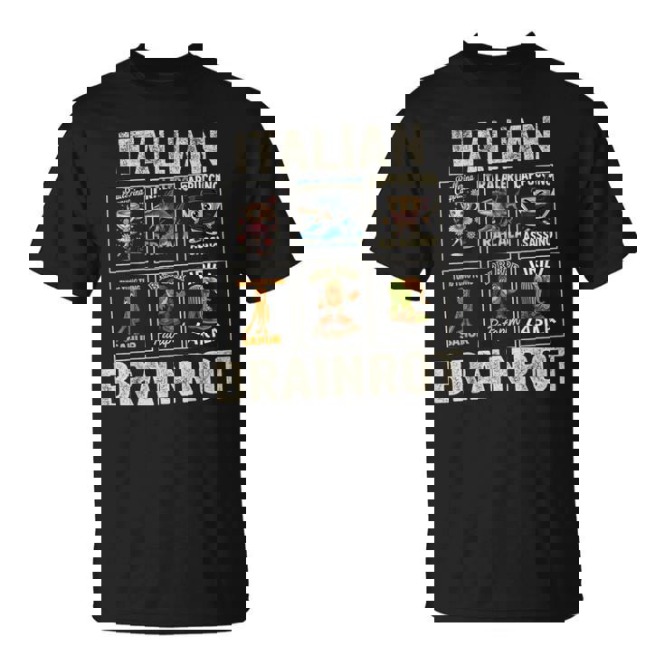 イタリアン・ブレインロット Italian Brainrot Tシャツ