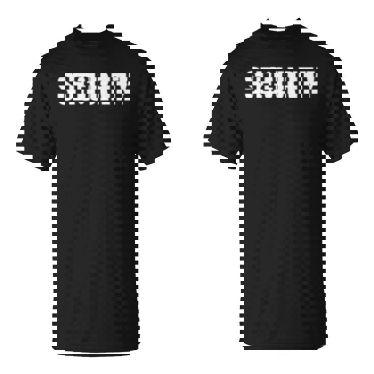 イベントのセキュリティ安全ガードの服装男性女性ecurity 長袖tシャツ Tシャツ