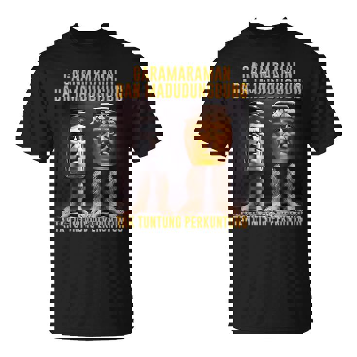 インターネットミーム Ai ガラマラマン Madudungdung ブレイン イタリアン Tシャツ