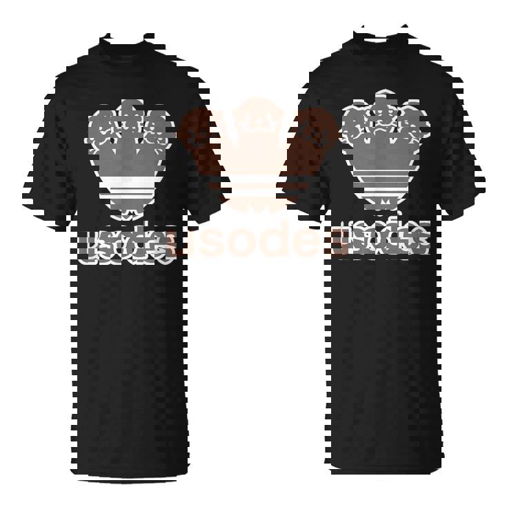 ウソデス Usodes かわうそです。《ブラウン 茶》コツメカワウソ かわいい ブランド パロディ 面白い Tシャツ