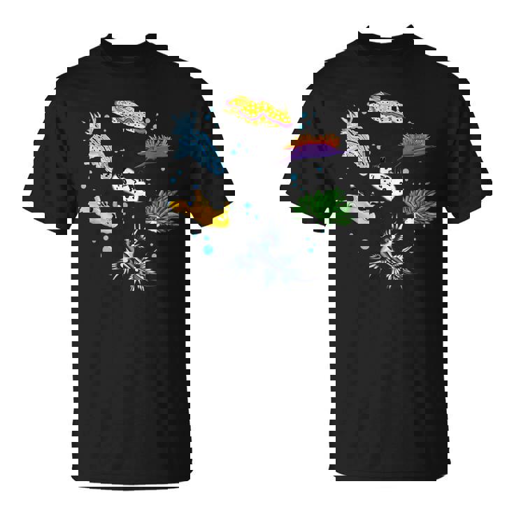 ウミウシ ウミウシ オーシャン スキューバ ダイバー シュノーケリング 水族館 Tシャツ