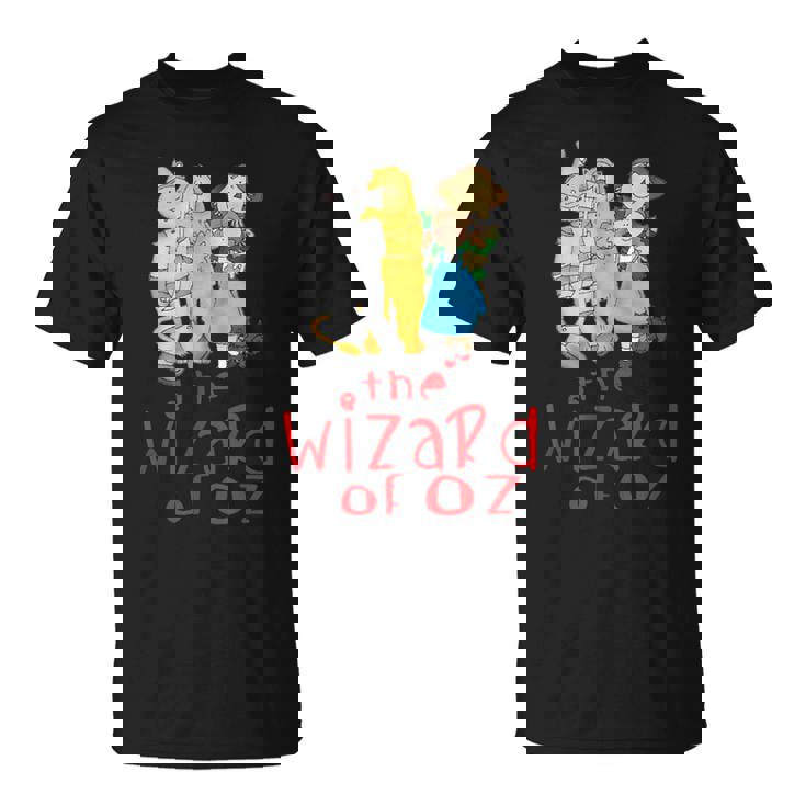 オズの魔法使い ヴィンテージ ファンタジー ドロシー ブリキの男 かかしライオン Tシャツ