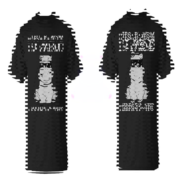 カバはすごいだから私はカバの面白いカバだ Tシャツ