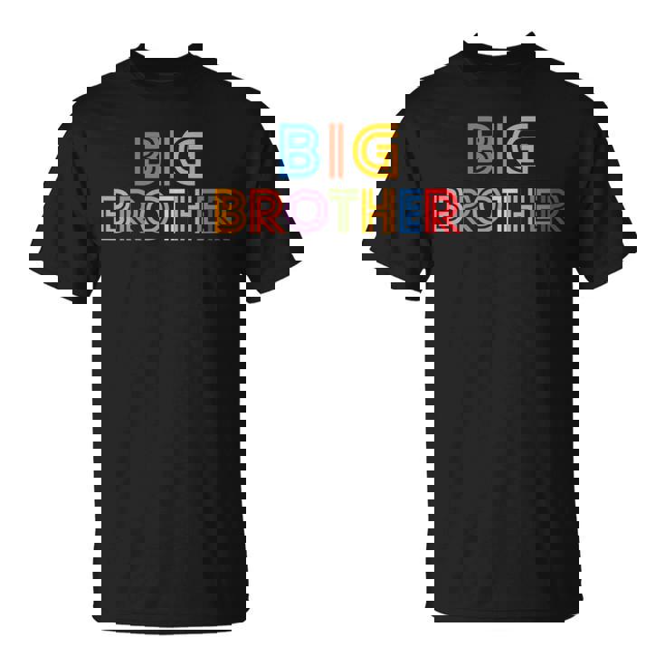 キッズ Big Brother Big Bro -Intage Retro Classic Tシャツ
