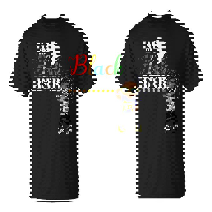 キッズ アイ・アム・ブラック・ヒストリー・シャツキッズガールズブラック・ヒストリー・マンス用 Tシャツ