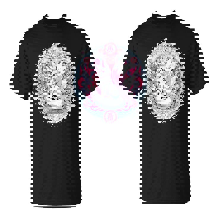 キツネ かわいい コスチューム 九尾狐 ドラゴンズ Tシャツ