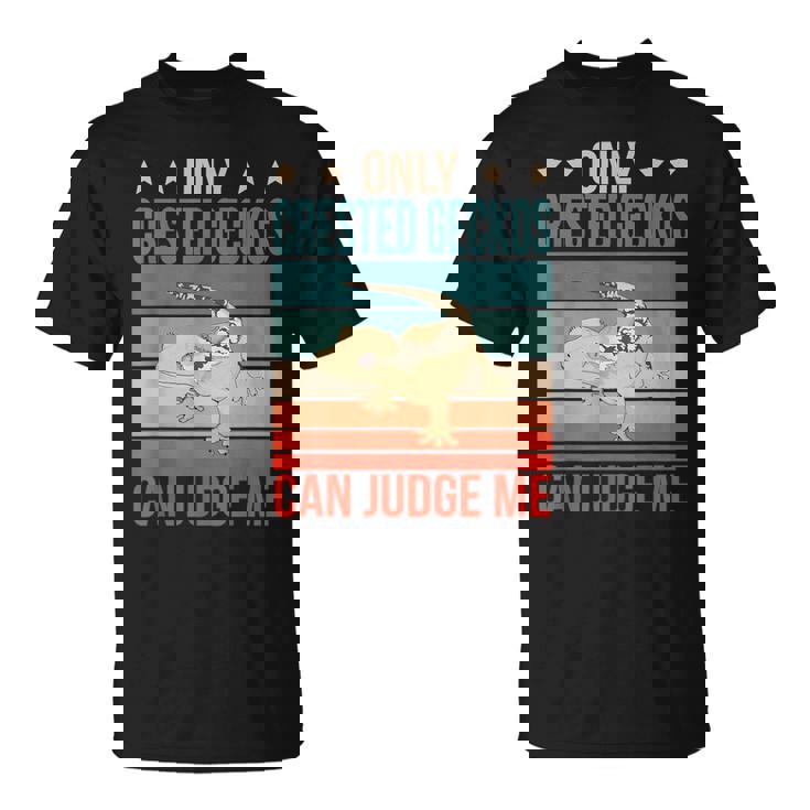クレステッド・ゲッコーは私を判断できる 爬虫類 クレステッド・ゲッコー Tシャツ