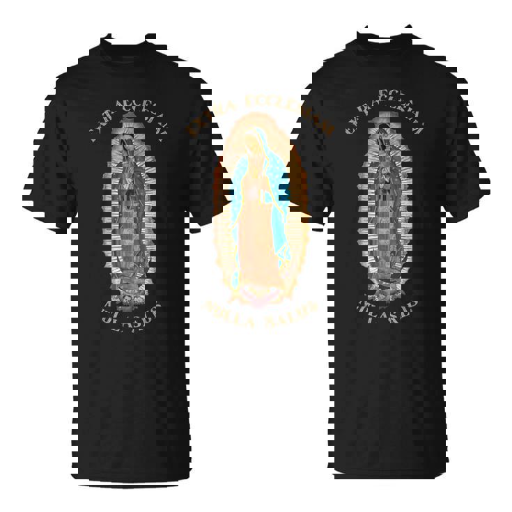 グアダルーペのローマカトリック聖母マリア Tシャツ
