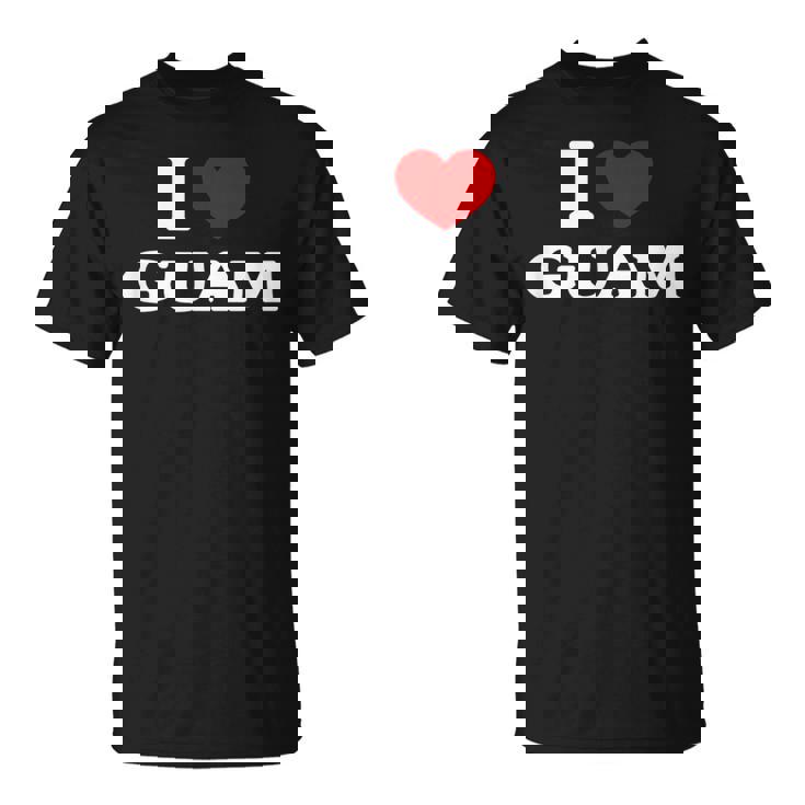 グアムアイハートグアムお土産i Love Guam Tシャツ