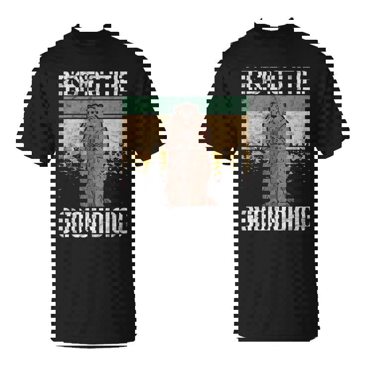 グラウンド・ホッグ Respect The Groundhog Tシャツ