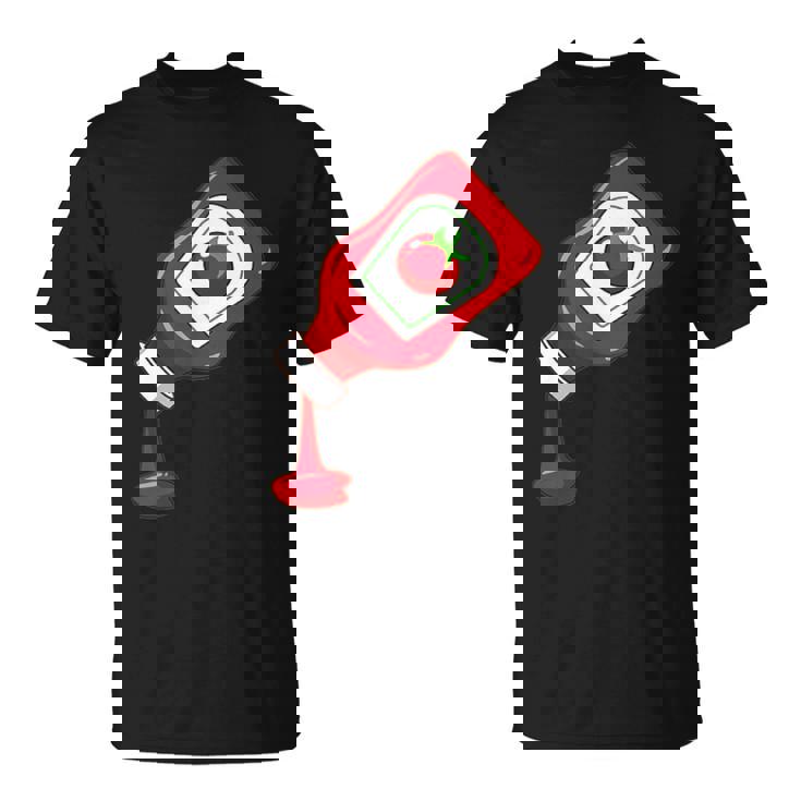 ケチャップをのせて面白いケチャップラバー Tシャツ