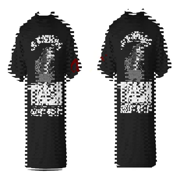 ゴミが関係するならオポッサムジョークでカウントしてくれポッサム Tシャツ