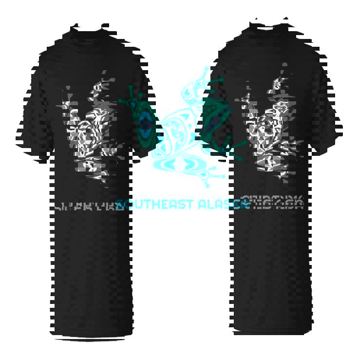 サウスイーストアラスカ フロッグ パシフィック Nw ネイティブ Tシャツ